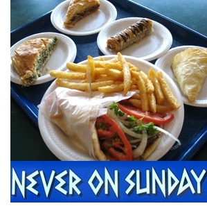 Never on Sunday foto